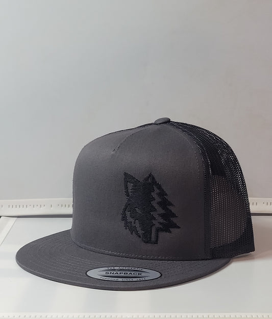 Wolf Flatbill Hat- Color options available